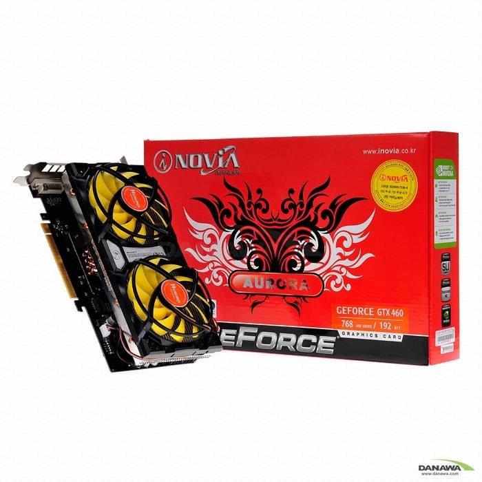 아이노비아 AURORA 지포스 GTX460 오로라 D5 768MB_이미지