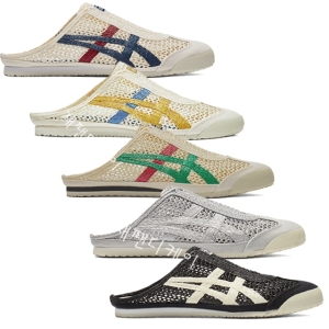 오니츠카타이거 멕시코66 사봇 뮬 슬립온 여성 남성 1183C123 001