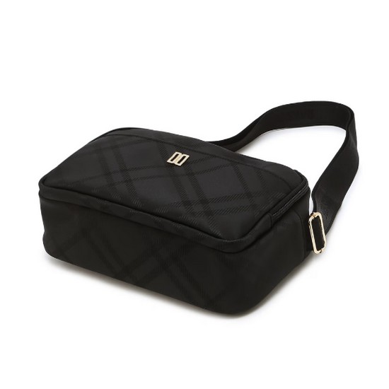 닥스골프 빅체크 자가드 미디움 마이크로백 DNGF5E292BK_이미지