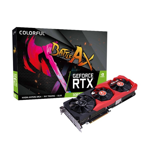 COLORFUL 지포스 RTX 3060 Ti 토마호크 V2 D6 8GB LHR