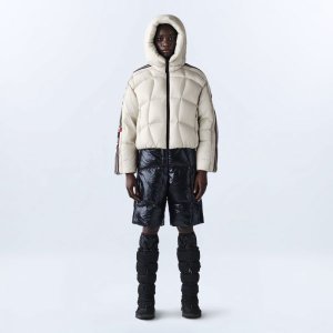 아디다스 Moncler 오리지널 Fusine 크롭 푸퍼 자켓 IJ8325