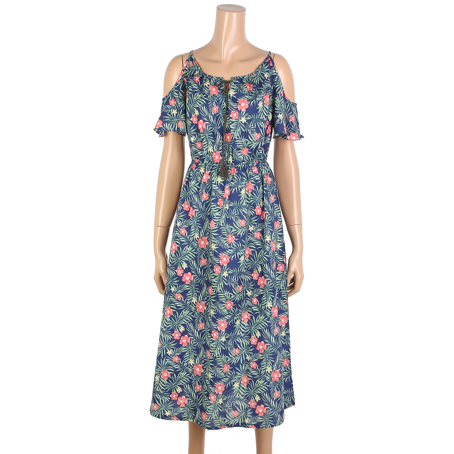 남영비비안 비비안 아사꽃 나염 원피스 GW8458B