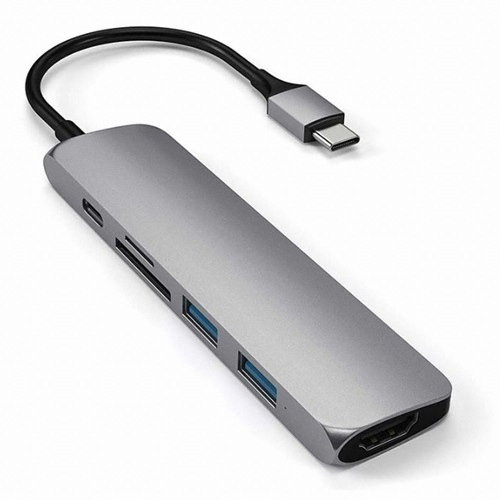 Satechi Slim Type C Multi-Port Adapter V2 �ؿܱ���