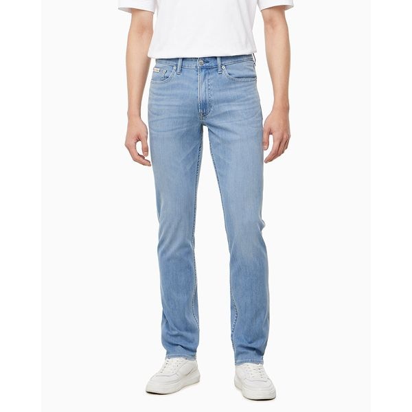 캘빈클라인 진 CALVIN KLEIN JEANS CK 남성 슬림핏 슈퍼 스트레치 37.5 데님 여름용 청바지 4RAB729-0RP 1..