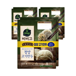 CJ제일제당 비비고 수제만둣집 청양고기만두 400g (6개)_이미지