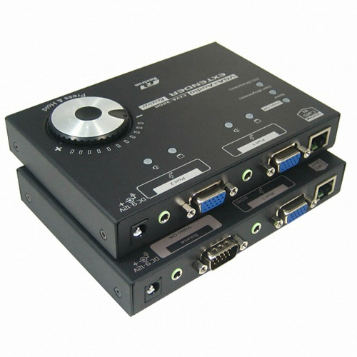 Rextron VGA/Audio 연장기 (EXVA-12LR)