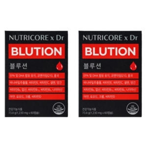 네이처퓨어코리아 뉴트리코어 Dr 블루션 60캡슐 (2개)