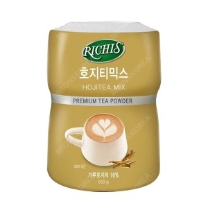 동서식품 리치스 그린티파우더 녹차가루 호지차 믹스 550g (1개)