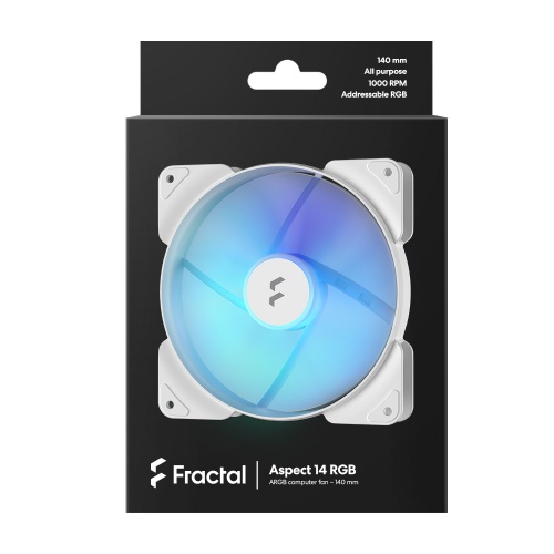 Fractal Design Aspect 14 RGB (화이트)_이미지