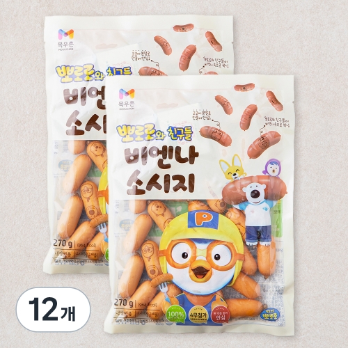 목우촌 뽀로로와 친구들 비엔나 270g