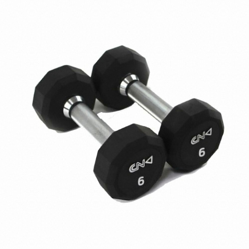 씨앤케이 10각 우레탄 아령 세트 (6kg)