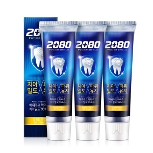 애경 2080 파워쉴드 골드스피아민트 치약 120g (12개)