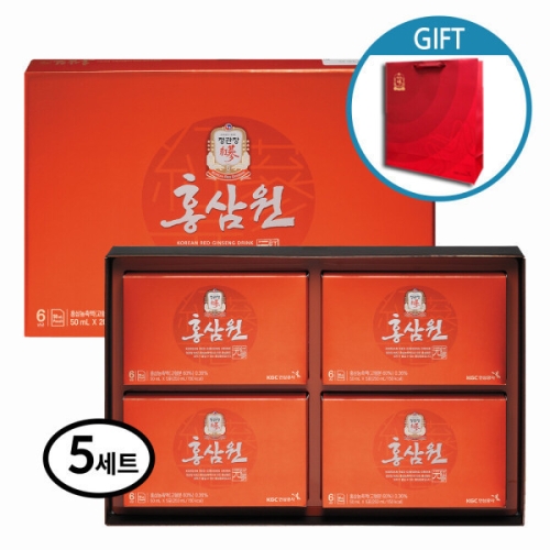 정관장 홍삼원 50ml 20포 (5개)_이미지