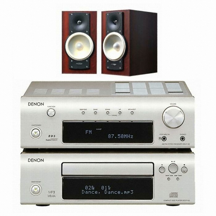 데논 DRA-F102 + DCD-F102 + 패러다임 Atom Monitor V6_이미지