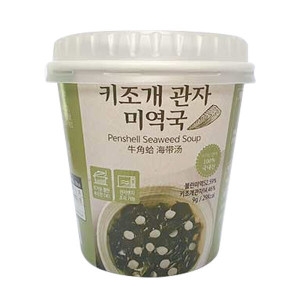 지구마을 키조개 관자 미역국 9g (6개)