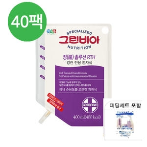 정식품 그린비아 장솔루션 RTH 400ml (40개)