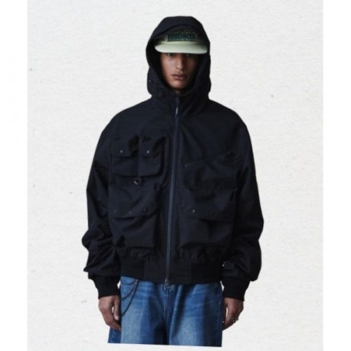 펜필드 ltgt PENFIELD 2L 라이엇 유틸리티 플라이트 자켓 블랙_FR1WJ51U FR1WJ51U_이미지