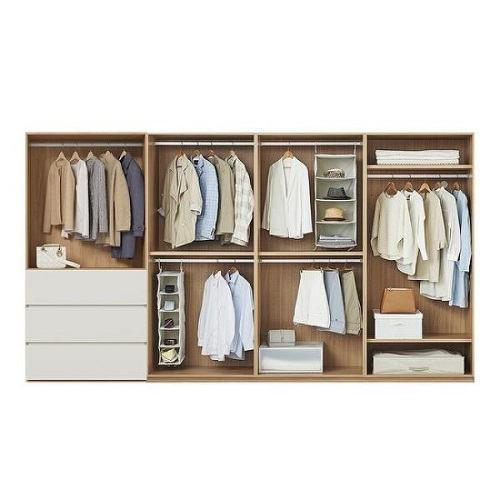 한샘 바이엘 소프트 붙박이장 데일리 서랍형 (320cm)_이미지