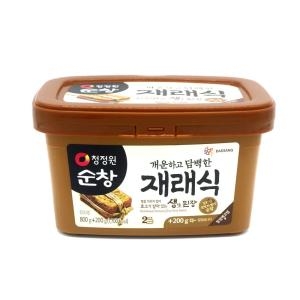 청정원 순창 재래식 생된장 1kg_이미지