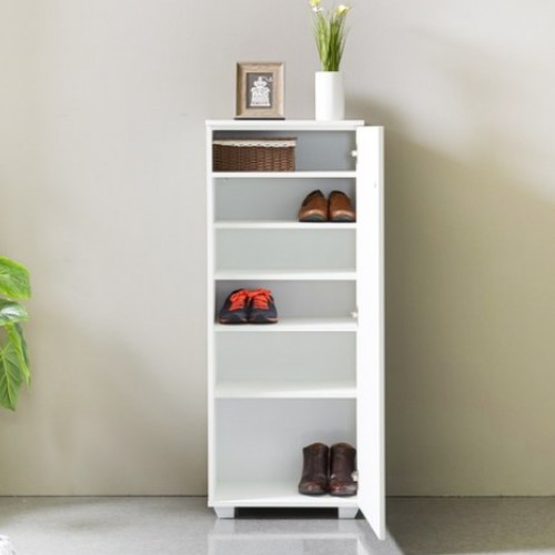 집무드 버핏 현관 틈새 슬림 도어형 6단 신발장 500_이미지