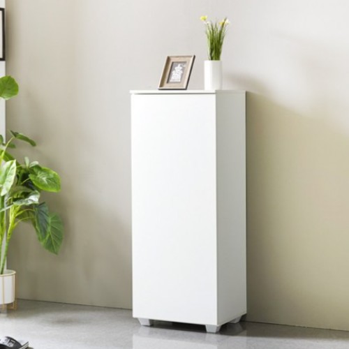 집무드 버핏 현관 틈새 슬림 도어형 6단 신발장 500