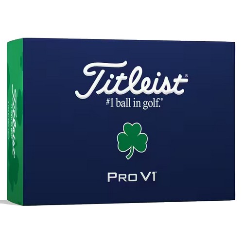 타이틀리스트 2023 프로 V1 ST. PATRICK\'S DAY 샴록 스페셜 에디션 (6개)_이미지
