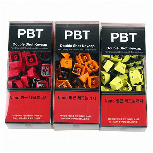 아이오매니아 이중사출 키캡 시즌3 (레드-블랙)