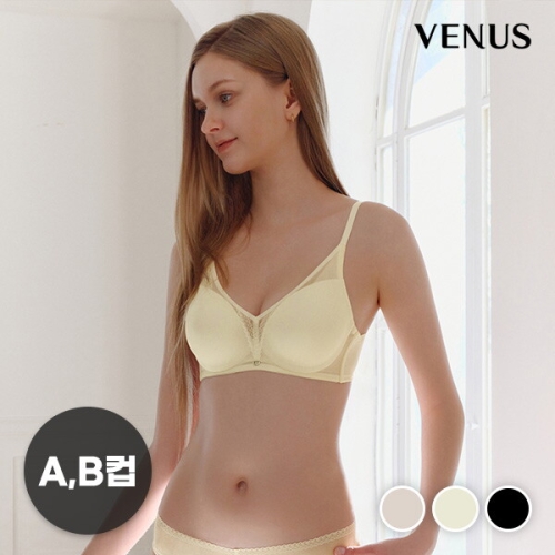 비너스 지효픽 누아르 디바 브라 A,B컵 VBR9006 VBR9006A_B컵