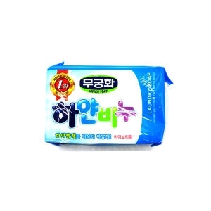 무궁화 하얀 빨래 비누 아이보리 향 230g