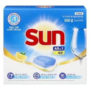 유니레버 SUN(썬) 올인원 타블렛 레몬 50개입이미지입니다. 누르면 해당 게시물로 새창이동합니다.