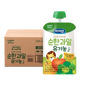 아이얌 유기농 순한과일 100ml (20개)_이미지