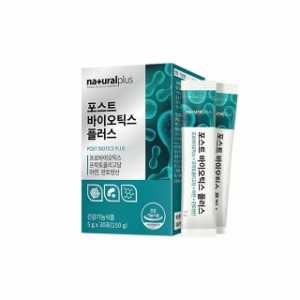 네츄럴플러스 유산균 포스트바이오틱스 프로프리바이오틱스 유산균 분말 장내유익균 가루 락토바실러스플란타럼 30포 1통_이미지