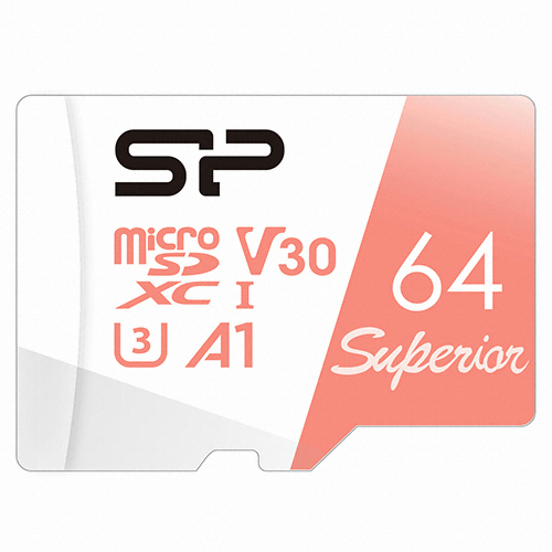 실리콘파워 micro SD Superior A1 2019 (64GB)_이미지