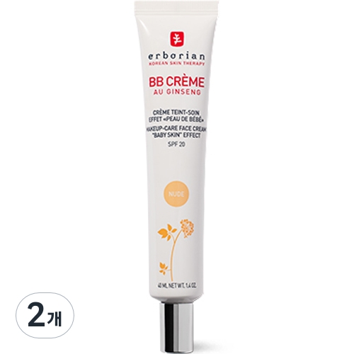 에르보리앙 BB 크림 누드 SPF20 40ml (2개)_이미지