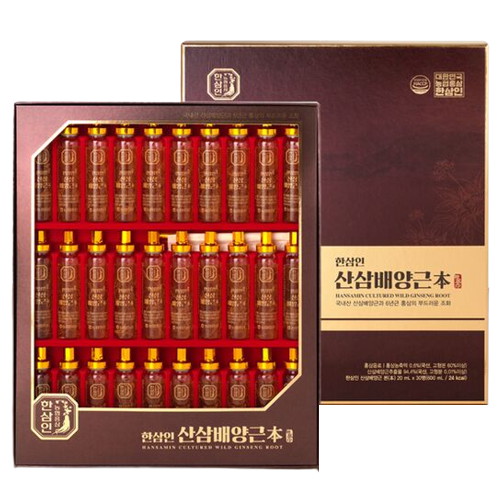 농협홍삼 한삼인 산삼배양근 20ml 30병 (1개)_이미지