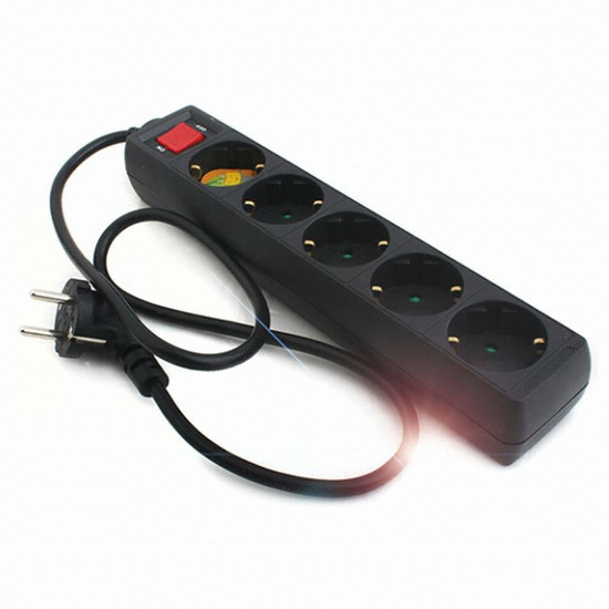 러그박스 5구 10A 절전 멀티 콘센트 (5m)_이미지