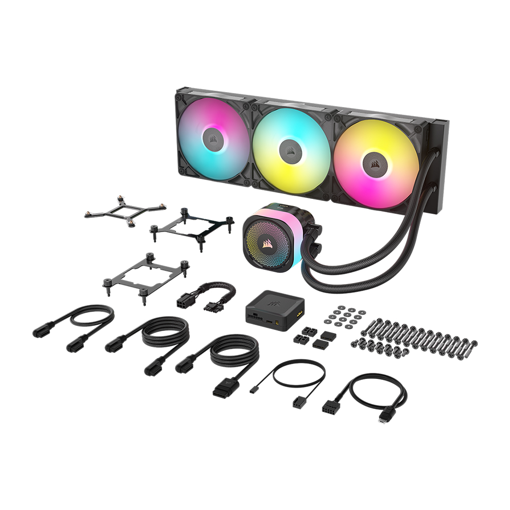 CORSAIR iCUE LINK TITAN 420 RX RGB (블랙)_이미지