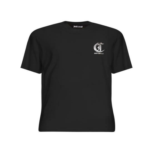 저스트카발리 OtherB 반팔 티셔츠 77OAHT02 CJ500PL9 Black_이미지