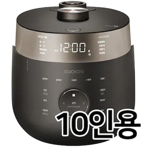 쿠쿠전자 트윈프레셔 마스터셰프 CRP-LHTR1010FGB이미지입니다. 누르면 해당 게시물로 새창이동합니다.