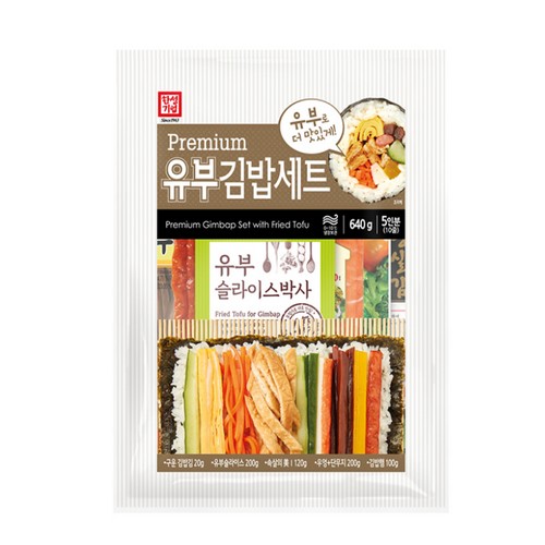 한성기업 프리미엄 유부김밥재료 640g이미지입니다. 누르면 해당 게시물로 새창이동합니다.