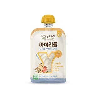 매일유업 상하목장 마이리틀 유기농 짜먹는 요거트 사과바나나 85g (18개)_이미지
