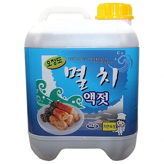 오정제일기업 오정도 멸치액젓 9kg (2개)