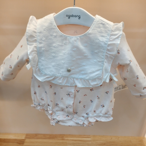 아가방 엘리아모달바디수트 턱받이 01T117554_IC