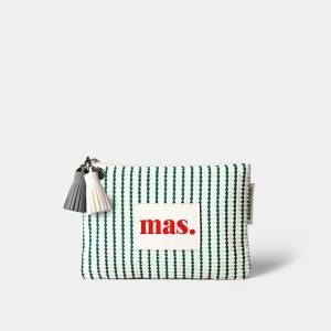 ���������� Basic pouch _ Waffle stipe �׸� 149971Moony