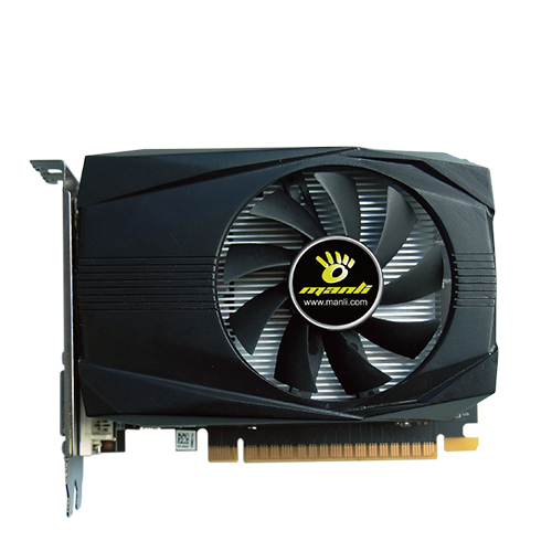MANLI 지포스 GTX1050 Ti Black Frame Mini D5 4GB_이미지