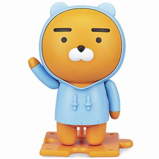 반다이 ㅤX 카카오프렌즈 콜라보 후드 라이언 피규어 프라모델_이미지