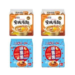 농심 안성탕면10개 + 배홍동비빔면8개_이미지