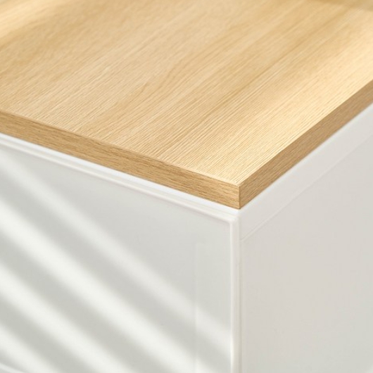 샤바스 컬러스토리 우드상판 2단 서랍장 400_이미지