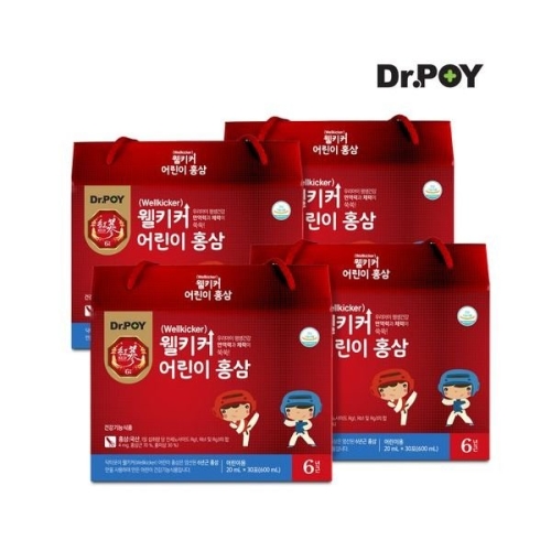 닥터포이 웰키커 어린이 철분 비타민C 1000mg 120정 (1개)_이미지