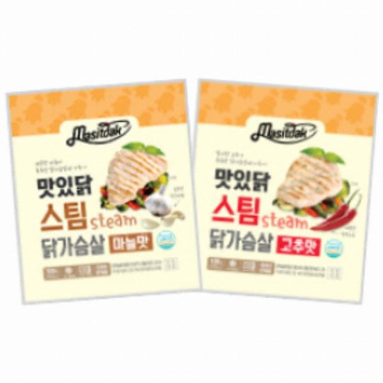 푸드나무 맛있닭 스팀 닭가슴살 2종류 7팩 (1개)